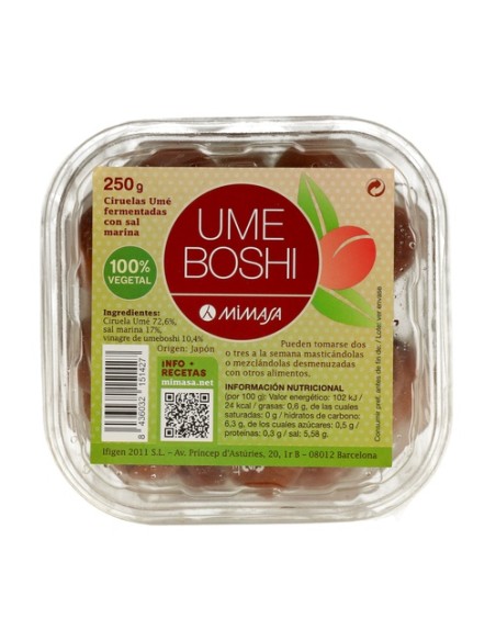 Umeboshi Natural 250 g Mimasa