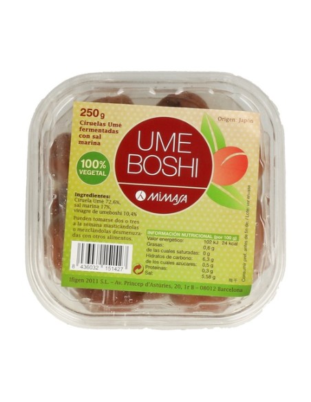 Umeboshi Natural 250 g Mimasa