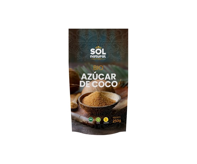 Azúcar de coco Bio 250 g Sol Natural