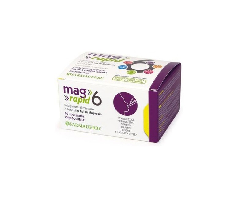 Mag 6 rapid 20 sobres Farmaderbe