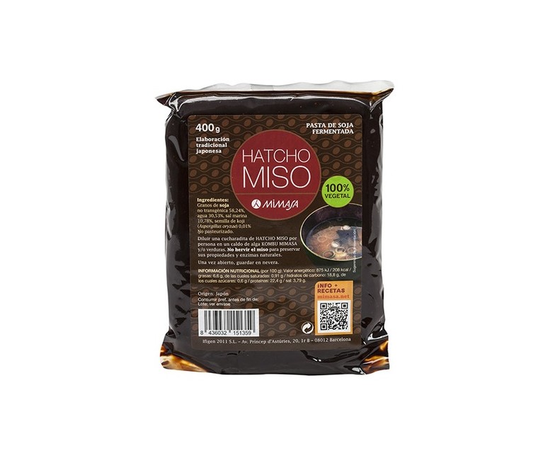 Hatcho miso 400 g Mimasa