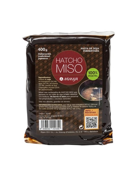 Hatcho miso 400 g Mimasa