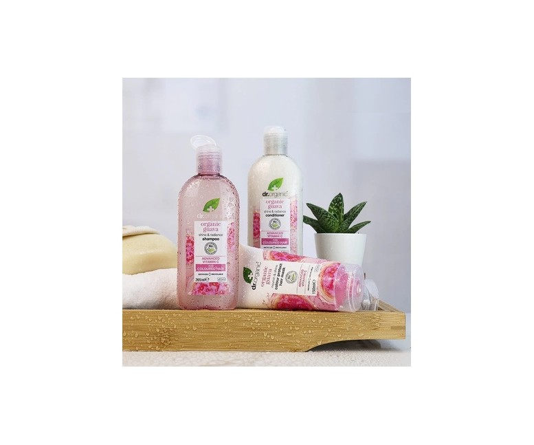 Champú cabello teñido guayaba 265 ml (Guayaba) Dr. Organic