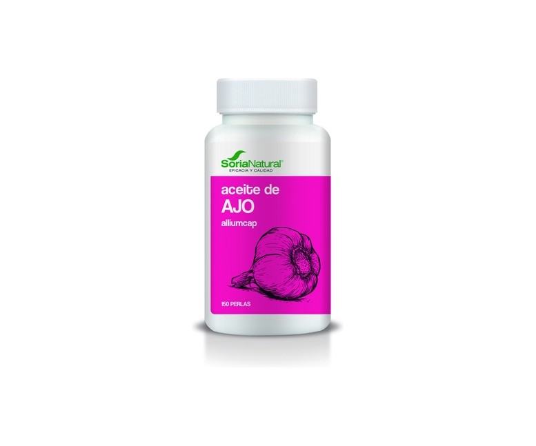 Aceite de Ajo Alliumcap 150 perlas Soria Natural
