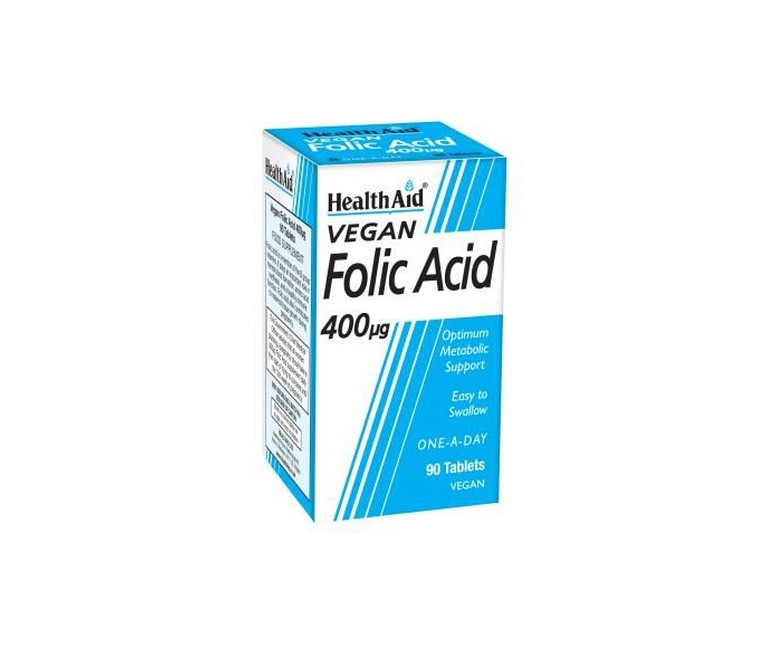 Ácido Fólico 90 comprimidos Health Aid