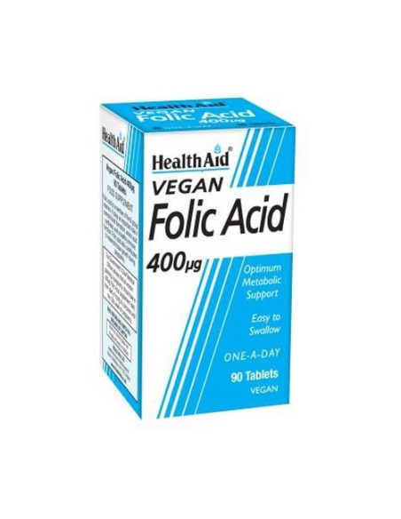 Ácido Fólico 90 comprimidos Health Aid