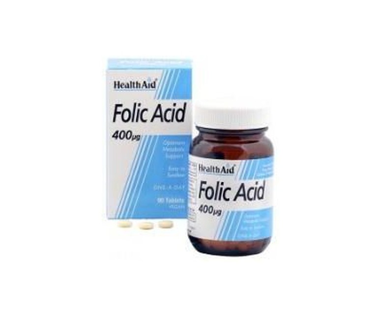 Ácido Fólico 90 comprimidos Health Aid