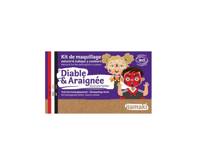 Kit de maquillaje demonio & Spider 1 unidad Namaki