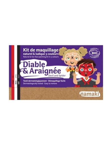 Kit de maquillaje demonio & Spider 1 unidad Namaki