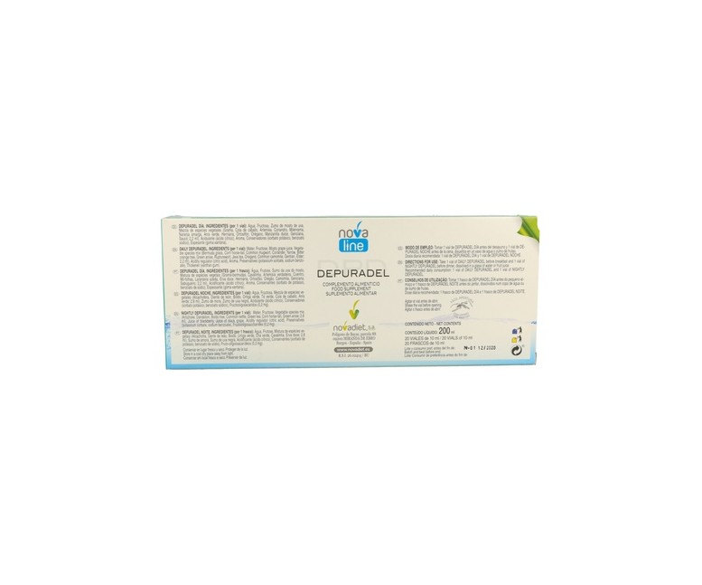 Depuradel 20 ampollas Nova Diet