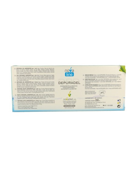 Depuradel 20 ampollas Nova Diet