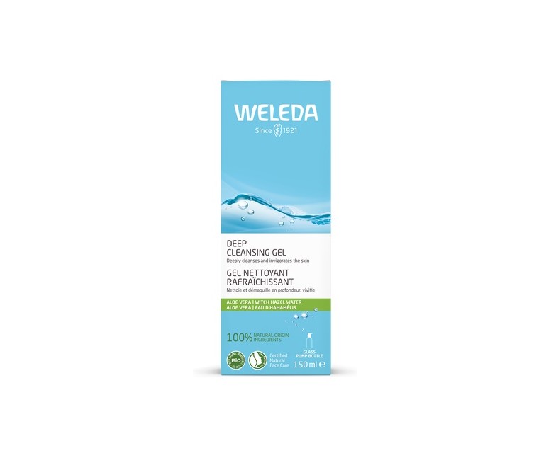 Gel limpiador refrescante 150 ml Weleda