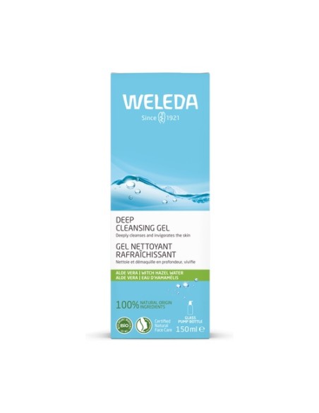 Gel limpiador refrescante 150 ml Weleda