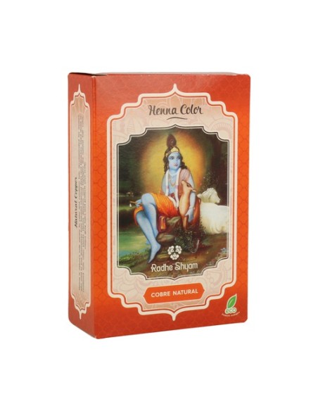 Henna color Cobre natural 100 g Radhe Shyam