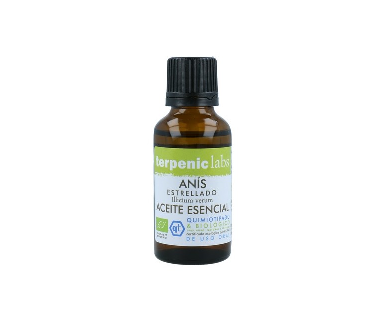 Aceite Esencial de Anís Estrellado Bio 30 ml de aceite esencial Terpenic