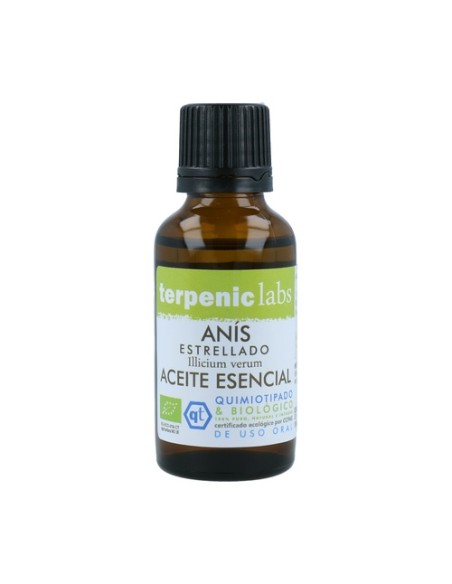 Aceite Esencial de Anís Estrellado Bio 30 ml de aceite esencial Terpenic