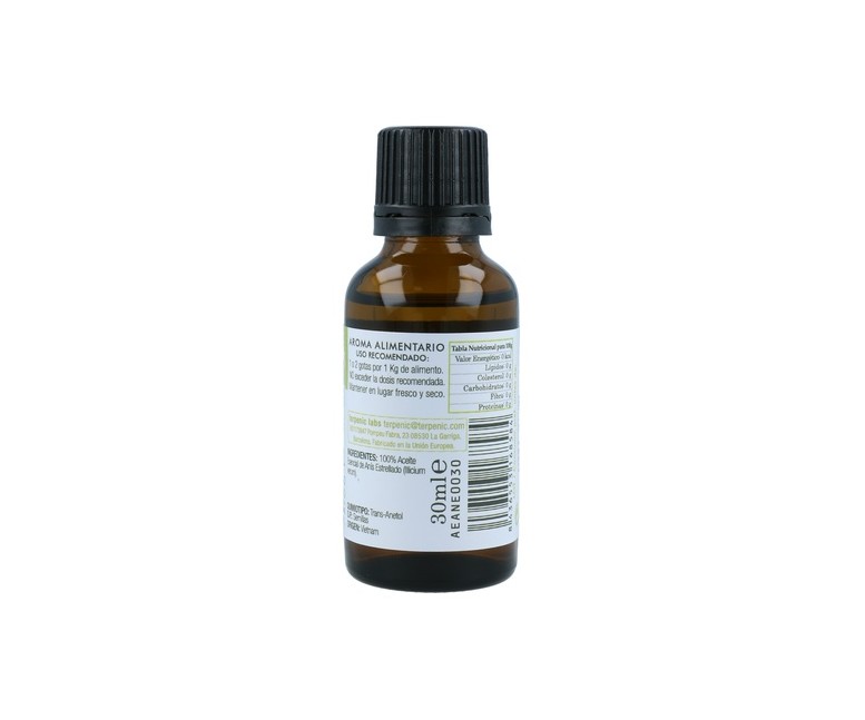 Aceite Esencial de Anís Estrellado Bio 30 ml de aceite esencial Terpenic