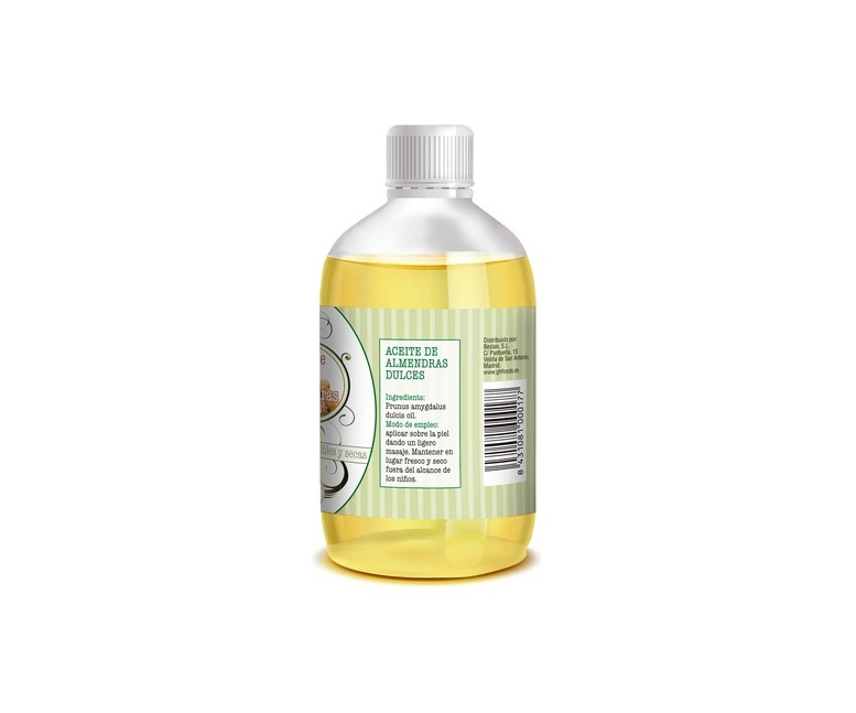 Aceite de almendras dulces 500 ml de aceite GHF