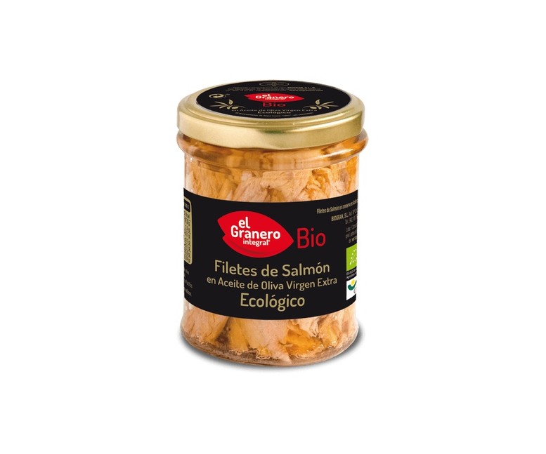 Filetes de Salmón Bio 195 g El Granero Integral
