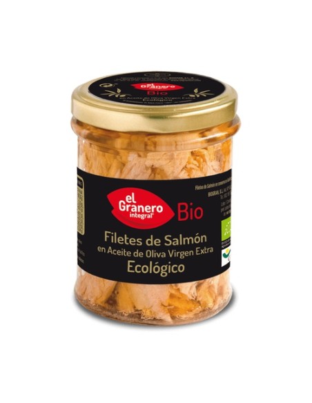 Filetes de Salmón Bio 195 g El Granero Integral