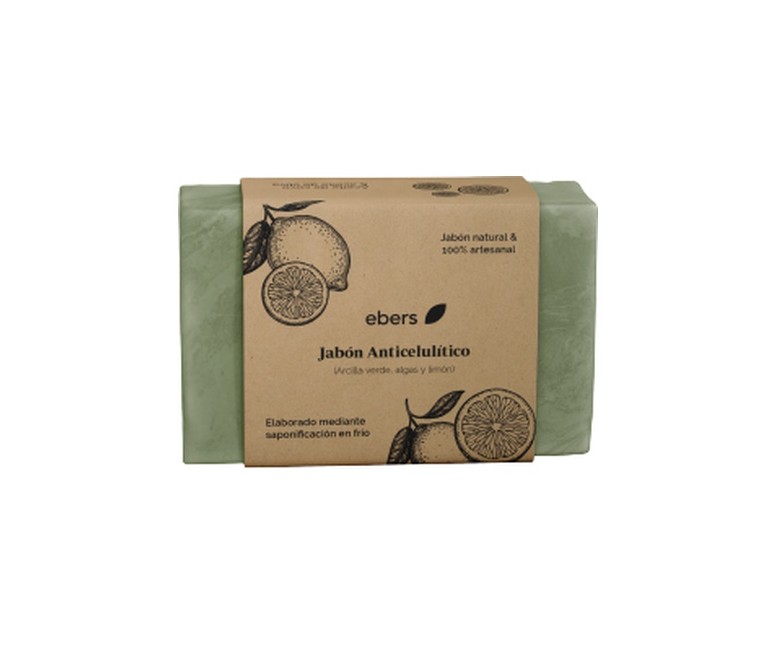 Jabón Arcilla Verde Tratamiento Anticelulítico Botánica Nutrients 100 g Ebers