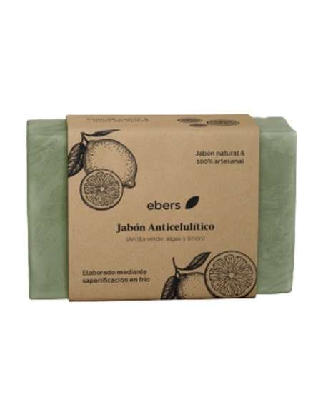 Jabón Arcilla Verde Tratamiento Anticelulítico Botánica Nutrients 100 g Ebers