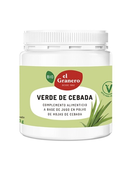 Verde de Cebada Bio By Green Magma 200 g de polvo El Granero Integral
