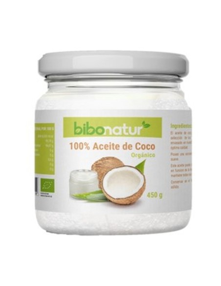 Aceite de coco extra virgen Eco 400 g (Coco) (Coco) Bibonatur