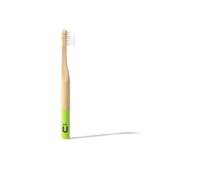 Cepillo de Dientes de Bambú para Niños 1 unidad (Verde) Naturbrush
