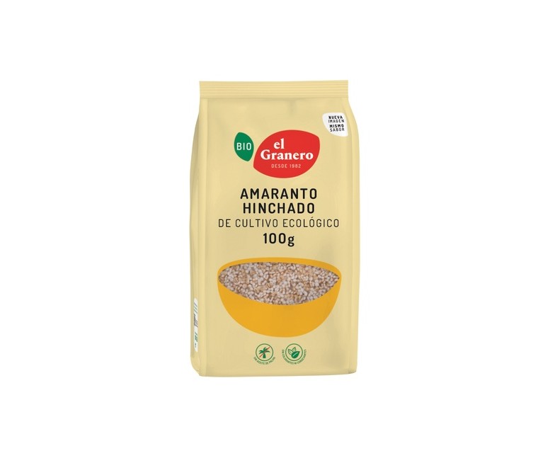 Amaranto Hinchado Bio 100 g El Granero Integral