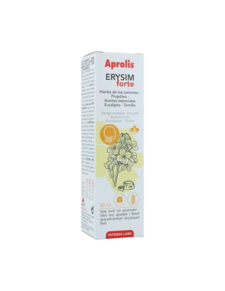 Aprolis Erysim Forte Spray Bucal 20 ml Intersa