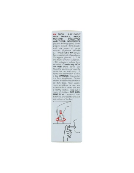 Aprolis Erysim Forte Spray Bucal 20 ml Intersa