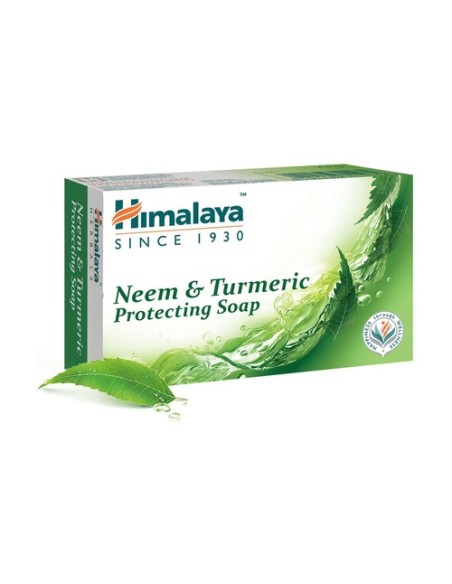 Jabón purificante neem y cúrcuma 75 g Himalaya Herbals