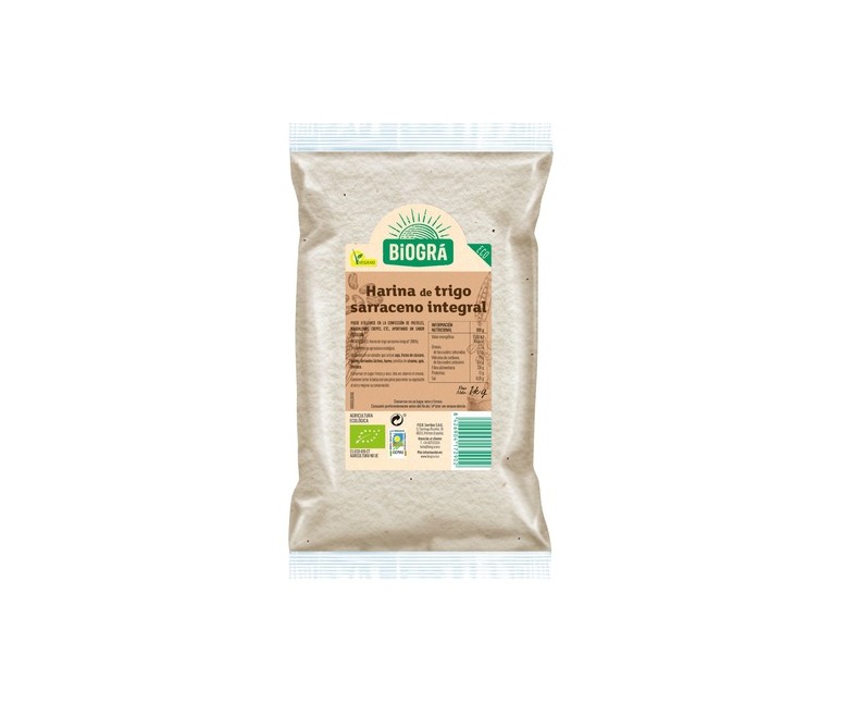 Harina de Trigo Sarraceno Integral Bio 1 kg Biográ