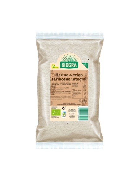 Harina de Trigo Sarraceno Integral Bio 1 kg Biográ
