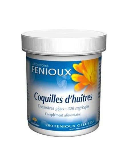 Concha de Ostra 200 cápsulas Fenioux