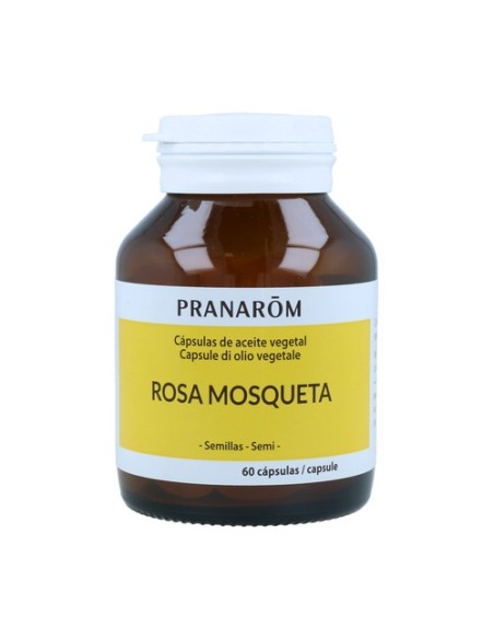 Cápsulas de Aceite Vegetal de Rosa Mosqueta 60 cápsulas Pranarom