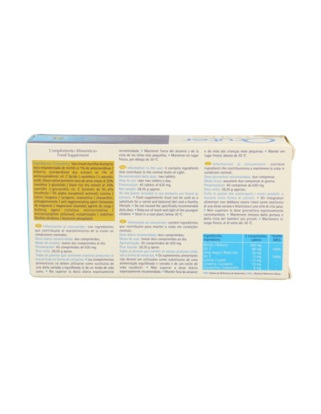 Ocuter Forte 45 comprimidos Tegor