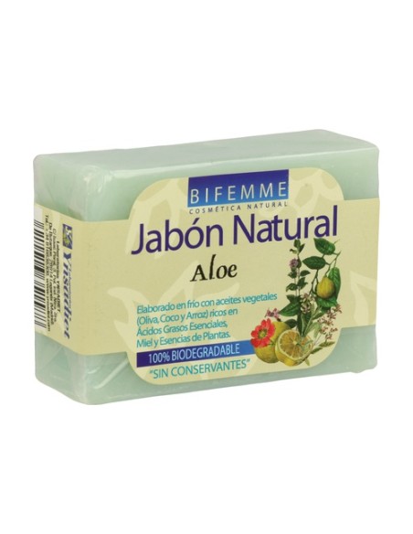 Jabón de Aloe Vera Biofemme 100 g Bifemme