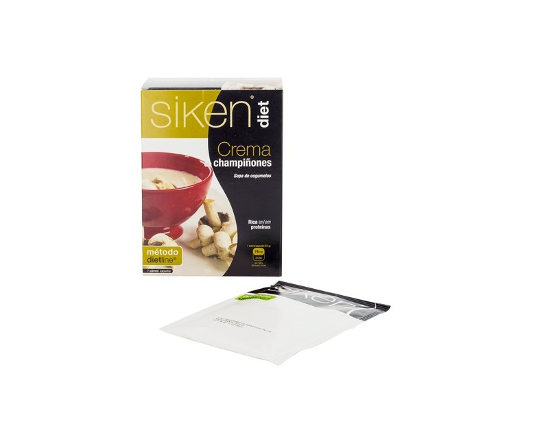 Crema Champiñones 7 sobres de 22g SIKEN