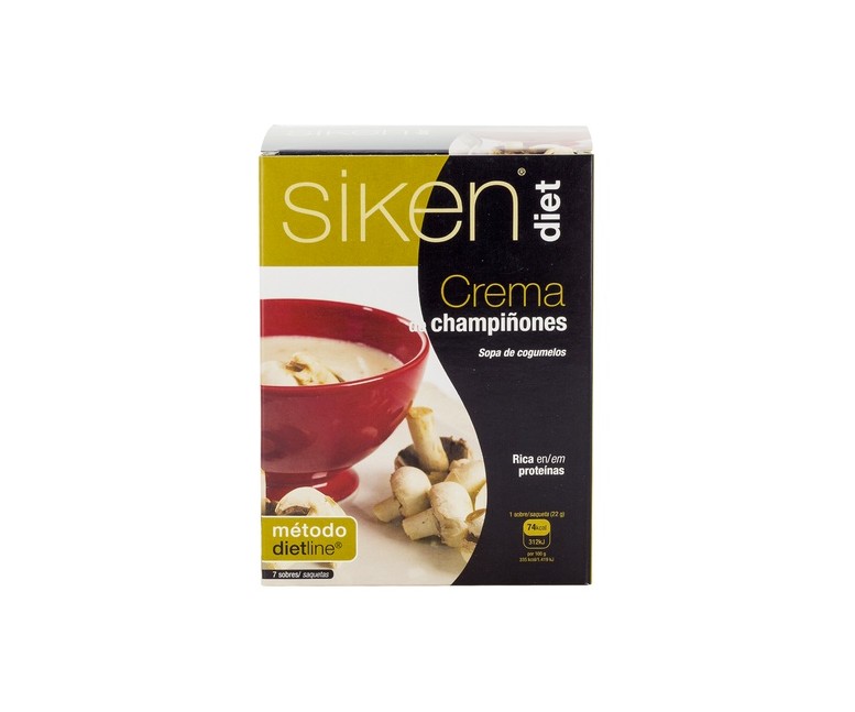Crema Champiñones 7 sobres de 22g SIKEN