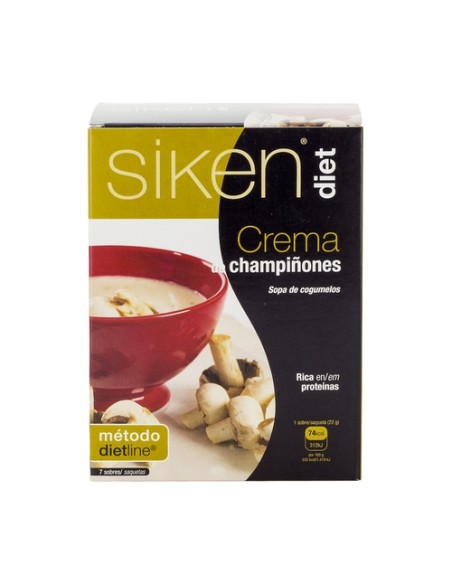Crema Champiñones 7 sobres de 22g SIKEN