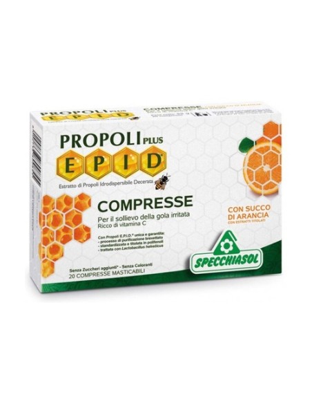 Comprimidos con zumo de naranja 20 comprimidos Specchiasol