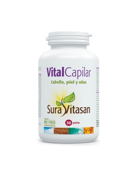 Vital Capilar (Cabello, Piel y Uñas) 30 perlas Sura Vitasan