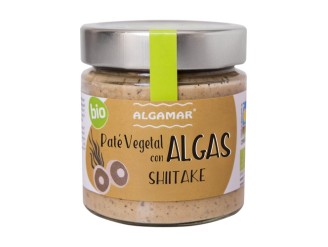 Paté vegetal con algas y shiitake
