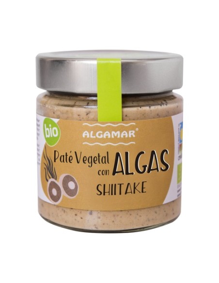 Paté vegetal con algas y shiitake 180 g Algamar