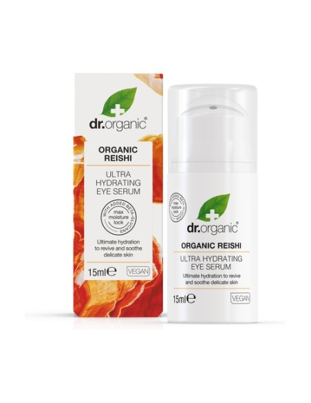 Sérum contorno de ojos ultra hidratante Reishi 15 ml de sérum Dr. Organic