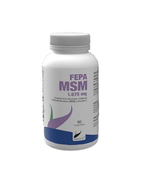 MSM + vitamina C 90 cápsulas de 1675mg Fepa