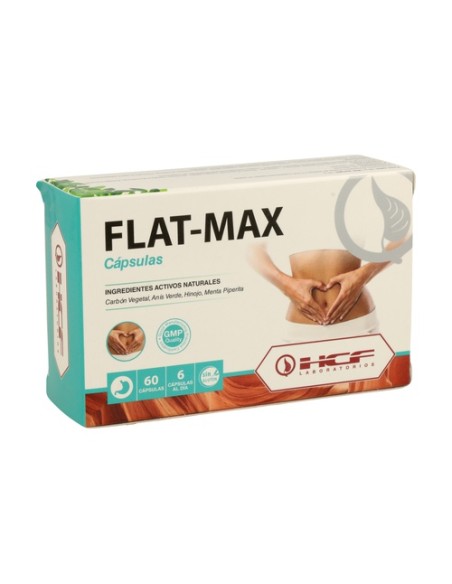 Flat-Max Carbón Vegetal 60 cápsulas Hcf