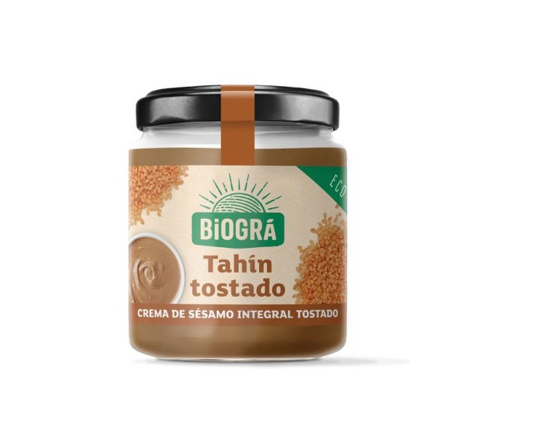 Tahín Tostado Sin Sal Bio 200 g Biográ